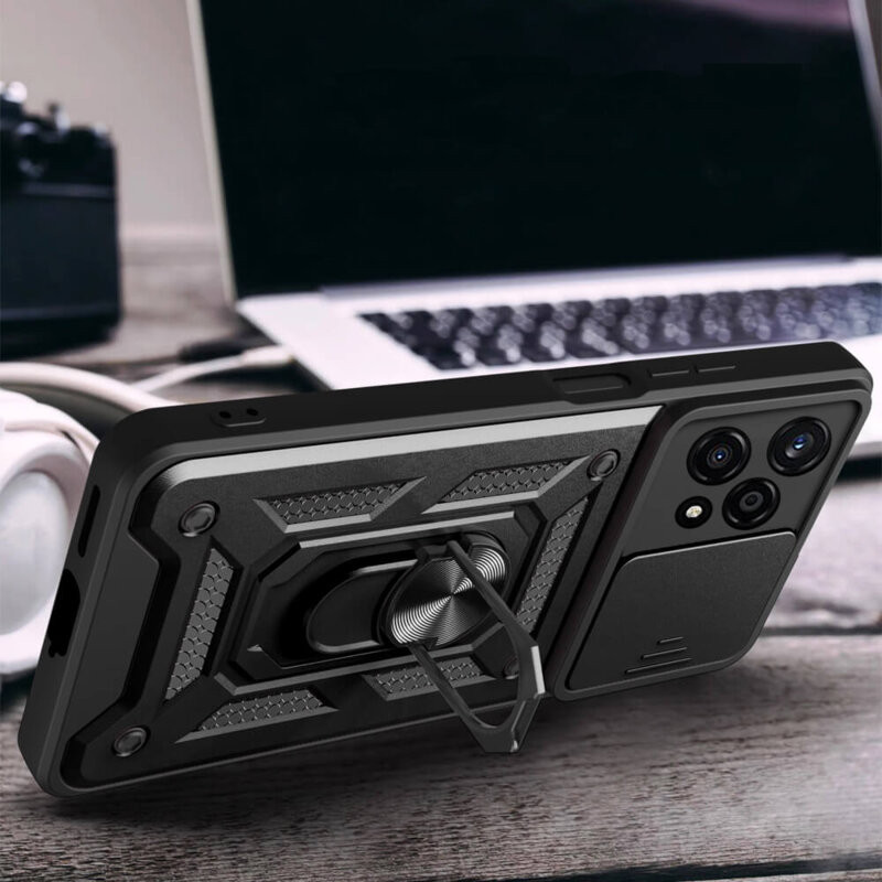 Husa Honor 200 Lite, Camshield Armor, inel sustinere, protectie camera, aurie — 2