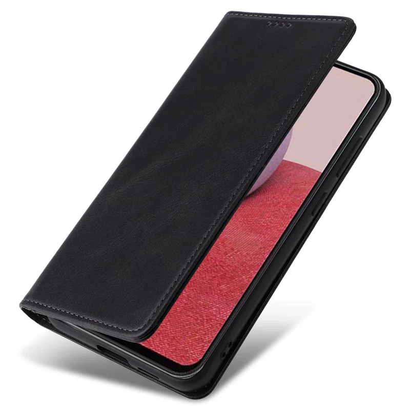 Husa Samsung Galaxy A16, Elegant Book Case, inchidere magnetica, neagra — 2