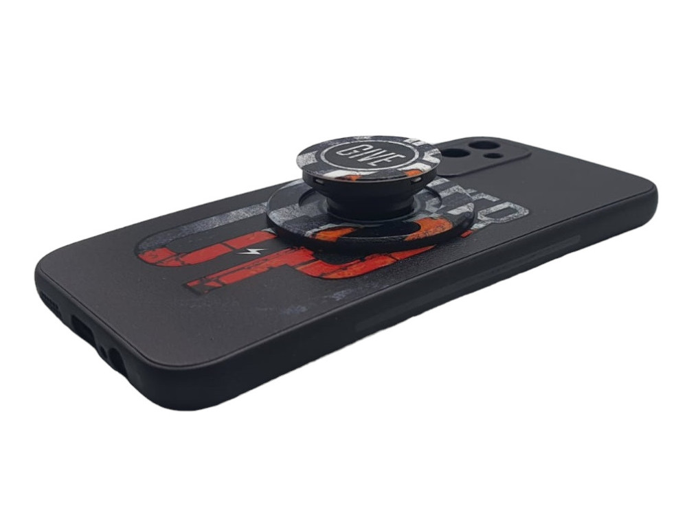 Husa Apple iPhone 13 Pro Max, Boter Magsafe + MagPopsocket, Never Give Up — varianta 4