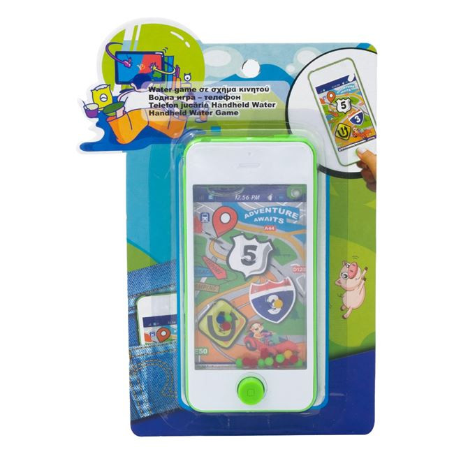 Jucarie cu apa Water Game, design telefon mobil, 12 cm — 3