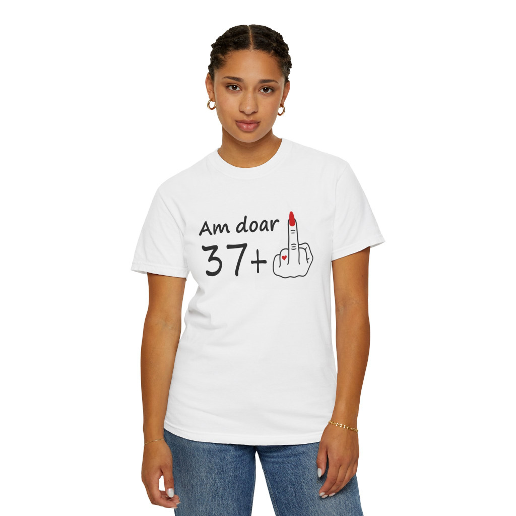 Tricou personalizat alb, unisex, varsta ta +, modal, diverse marimi — 2