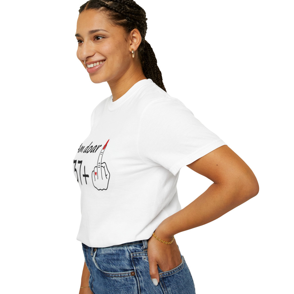 Tricou personalizat alb, unisex, varsta ta +, modal, diverse marimi — 5