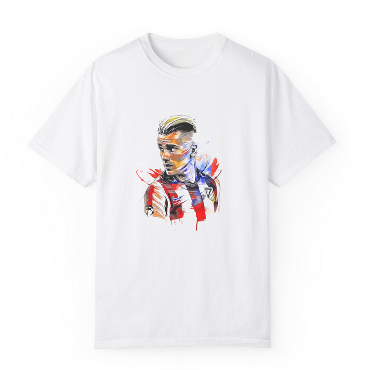 Tricou personalizat alb, copii/adulti, design Antoine, modal, diverse marimi — varianta 2