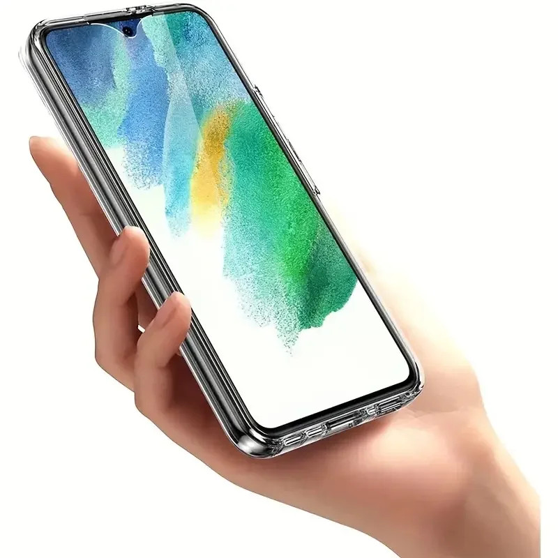 Husa protectie Samsung Galaxy A24 (fata + spate), Fully PC & PET 360°, transparenta — varianta 3