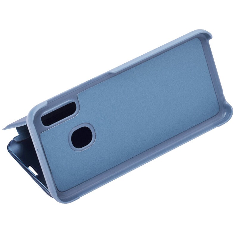 Husa Samsung Galaxy A72 4G/5G Mirror Clear View, albastra — varianta 3