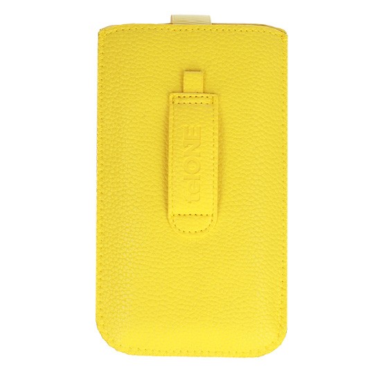 Husa protectie tip pouch pentru iPhone 11 Pro / Samsung J5 (2017) / Huawei P10 LIte / Xiaomi Redmi 7A, galbena — varianta 2