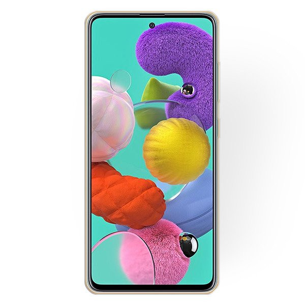 Husa Luxury Glitter pentru Samsung Galaxy A41, aurie — 2