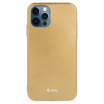 Husa de protectie Jelly All Day pentru Apple iPhone 12 Mini, silicon jelly auriu — 2