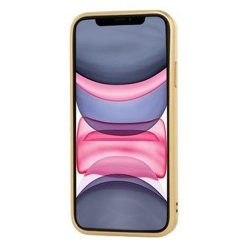 Husa de protectie Jelly All Day pentru Apple iPhone 12 Mini, silicon jelly auriu — 3