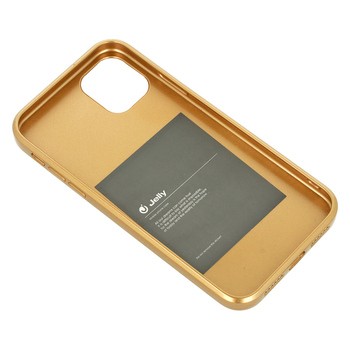 Husa de protectie Jelly All Day pentru Apple iPhone 12 Mini, silicon jelly auriu — 4