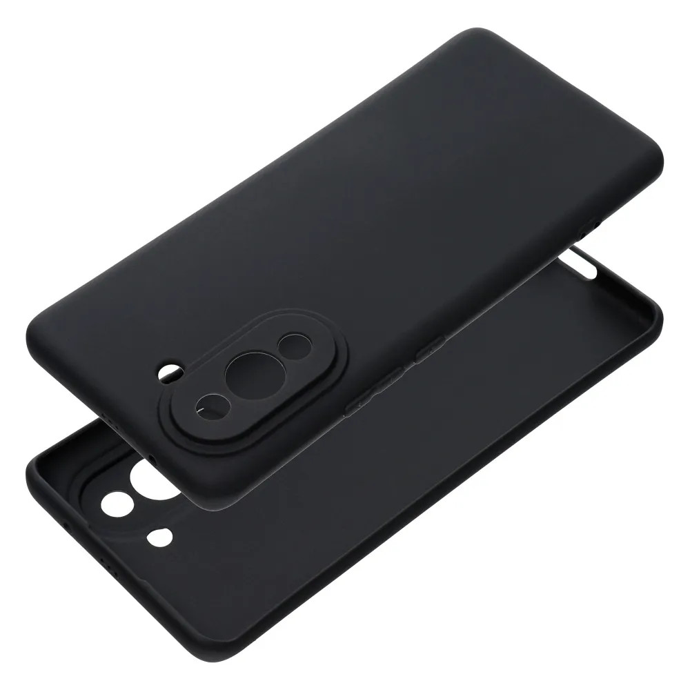 Husa Huawei Nova 10, Matt TPU, silicon moale, negru — varianta 2