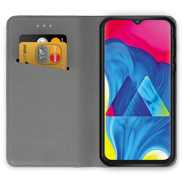 Husa Samsung Galaxy A15, Smart Magnet Case, inchidere magnetica, albastra — varianta 2