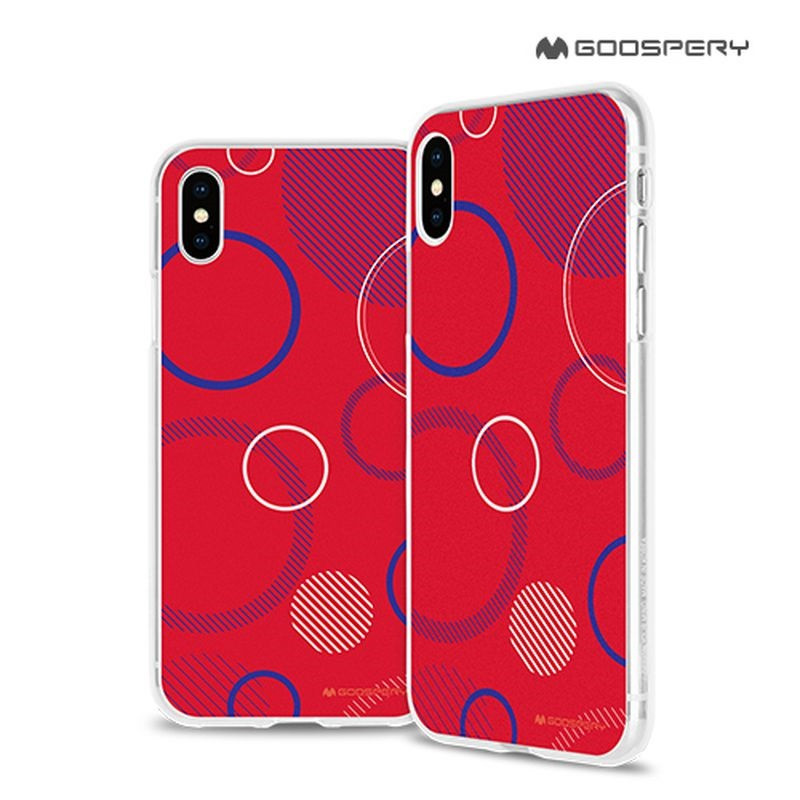 Husa de protectie Da Vinci Jelly Case pentru Apple iPhone X/XS, rosie — 2