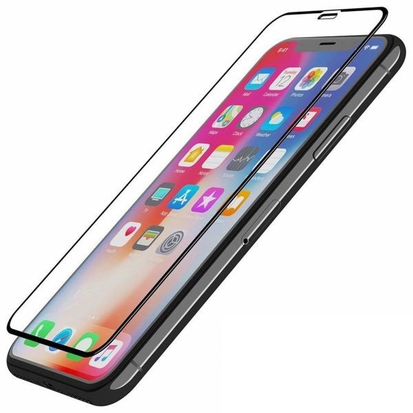Folie sticla Apple iPhone 11 Pro / iPhone XS / iPhone X, Full Glue 9D, margini negre — varianta 3