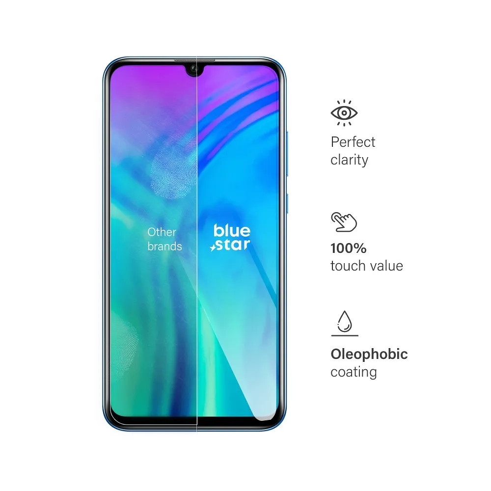Folie sticla Huawei Mate 20, Bluestar, transparenta — 2