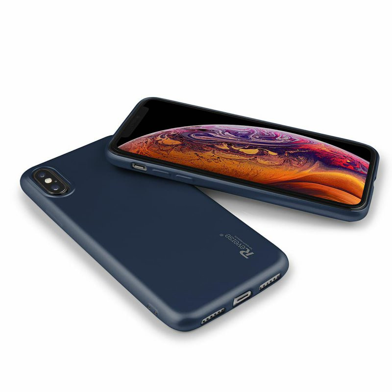 Husa de protectie Reverse Luxury TPU pentru Apple iPhone 11 Pro Max, albastru navy — varianta 3