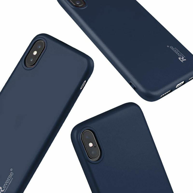 Husa de protectie Reverse Luxury TPU pentru Apple iPhone 11 Pro Max, albastru navy — varianta 7