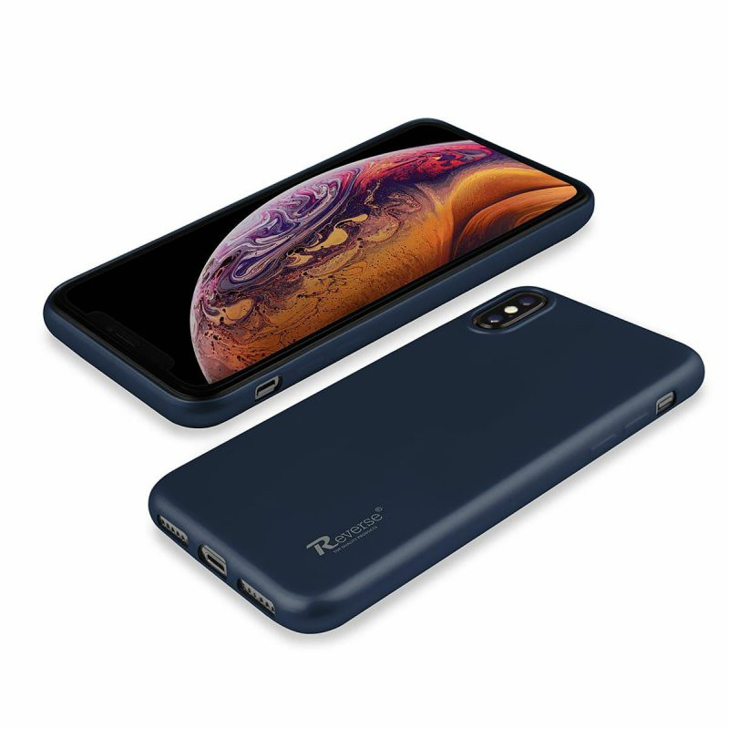 Husa de protectie Reverse Luxury TPU pentru Samsung Galaxy S20, albastru navy — varianta 8