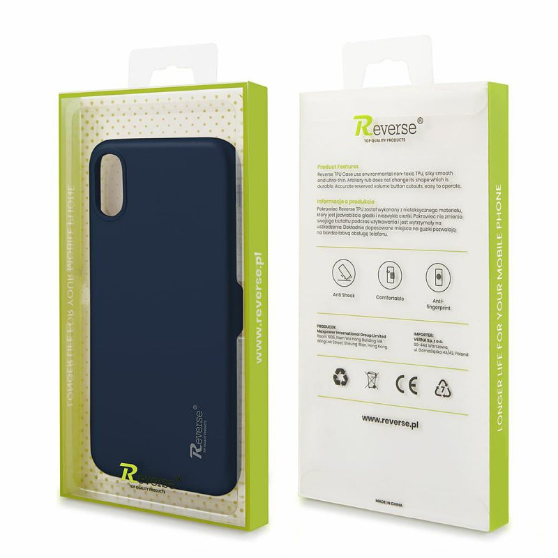 Husa de protectie Reverse Luxury TPU pentru Samsung Galaxy S20, albastru navy — varianta 9