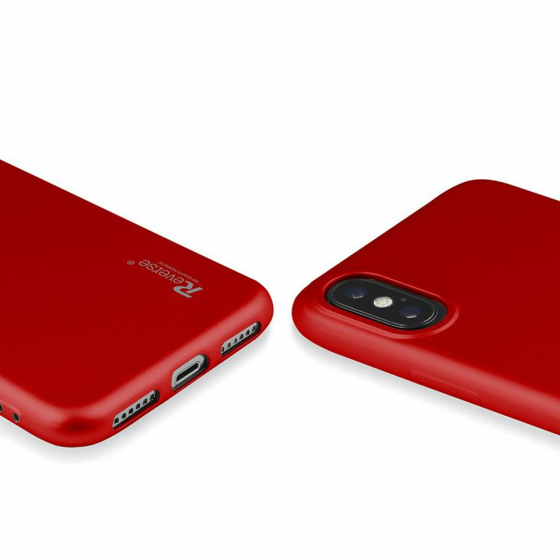 Husa de protectie Reverse Luxury TPU pentru Samsung Galaxy A41, rosie — varianta 3