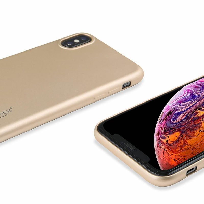 Husa de protectie Reverse Luxury TPU pentru Huawei P40 Lite 5G, aurie — varianta 4