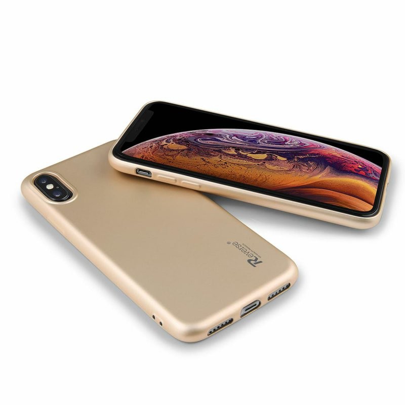 Husa de protectie Reverse Luxury TPU pentru Huawei P40 Lite 5G, aurie — varianta 5
