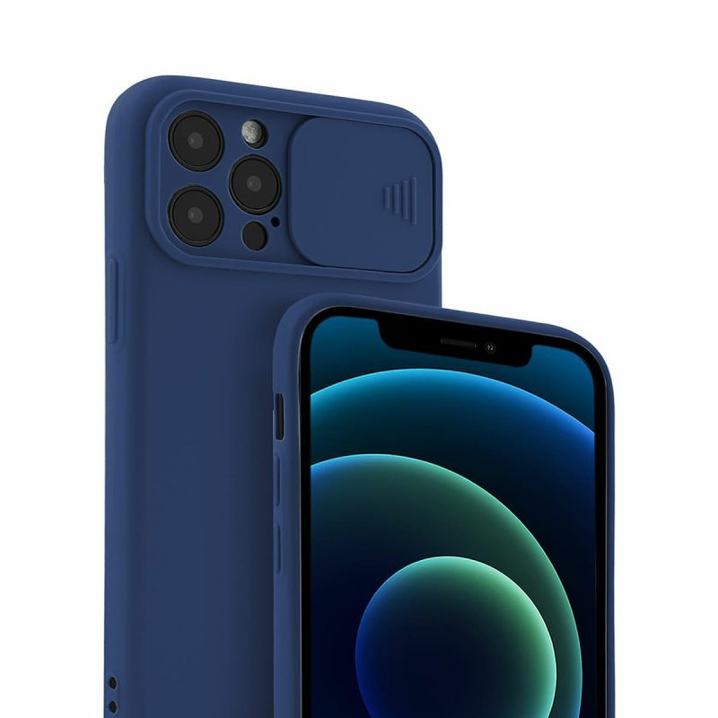 Husa Samsung Galaxy A04s / A13 5G, Camshield TPU, silicon moale, flexibil, albastru inchis — varianta 2