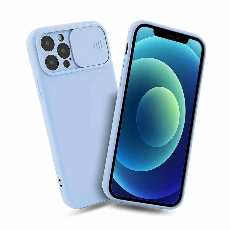 Husa Samsung Galaxy A04s / A13 5G, Camshield TPU, silicon moale, flexibil, albastru deschis — 3