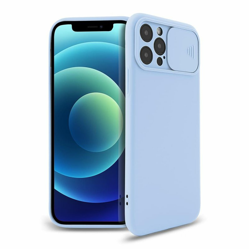 Husa Samsung Galaxy A04s / A13 5G, Camshield TPU, silicon moale, flexibil, albastru deschis — 6