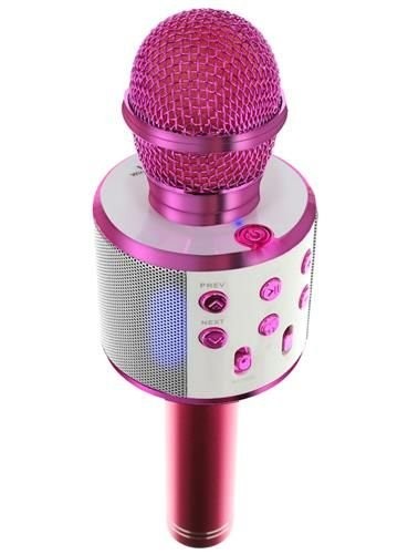 Microfon Karaoke WS858, roz — varianta 2
