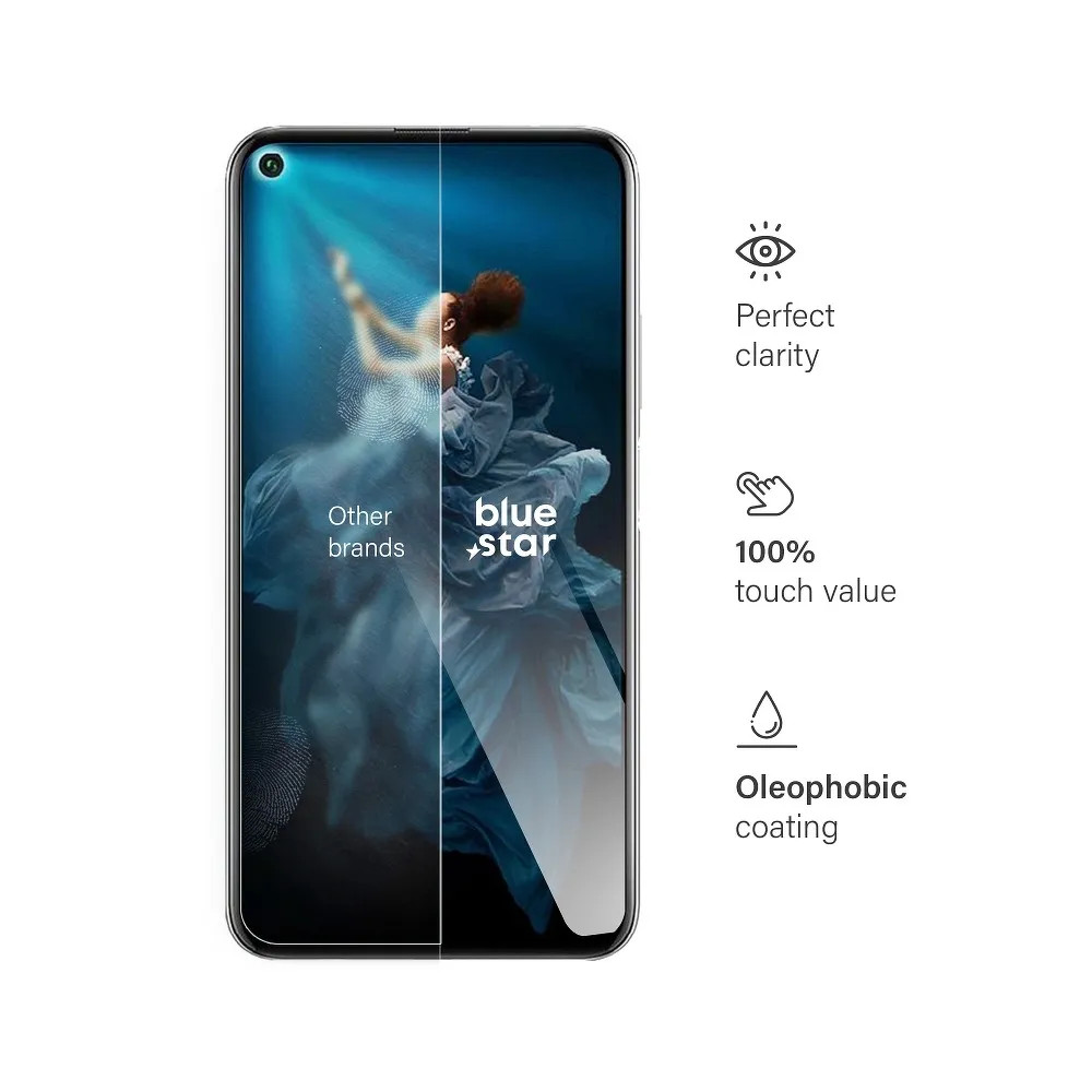 Folie sticla Honor 20, Bluestar, transparenta — varianta 3