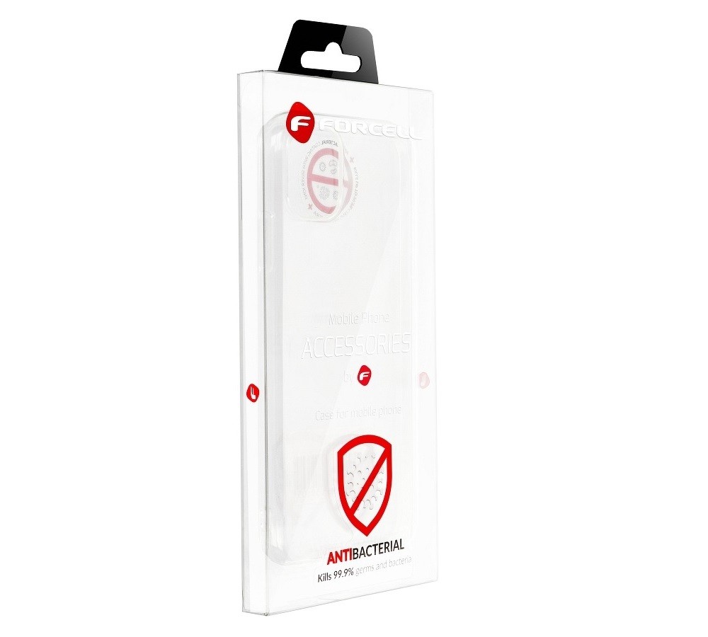 Husa protecție antibacteriana cu ioni de argint Forcell pentru Huawei Y5P, TPU transparent — 4