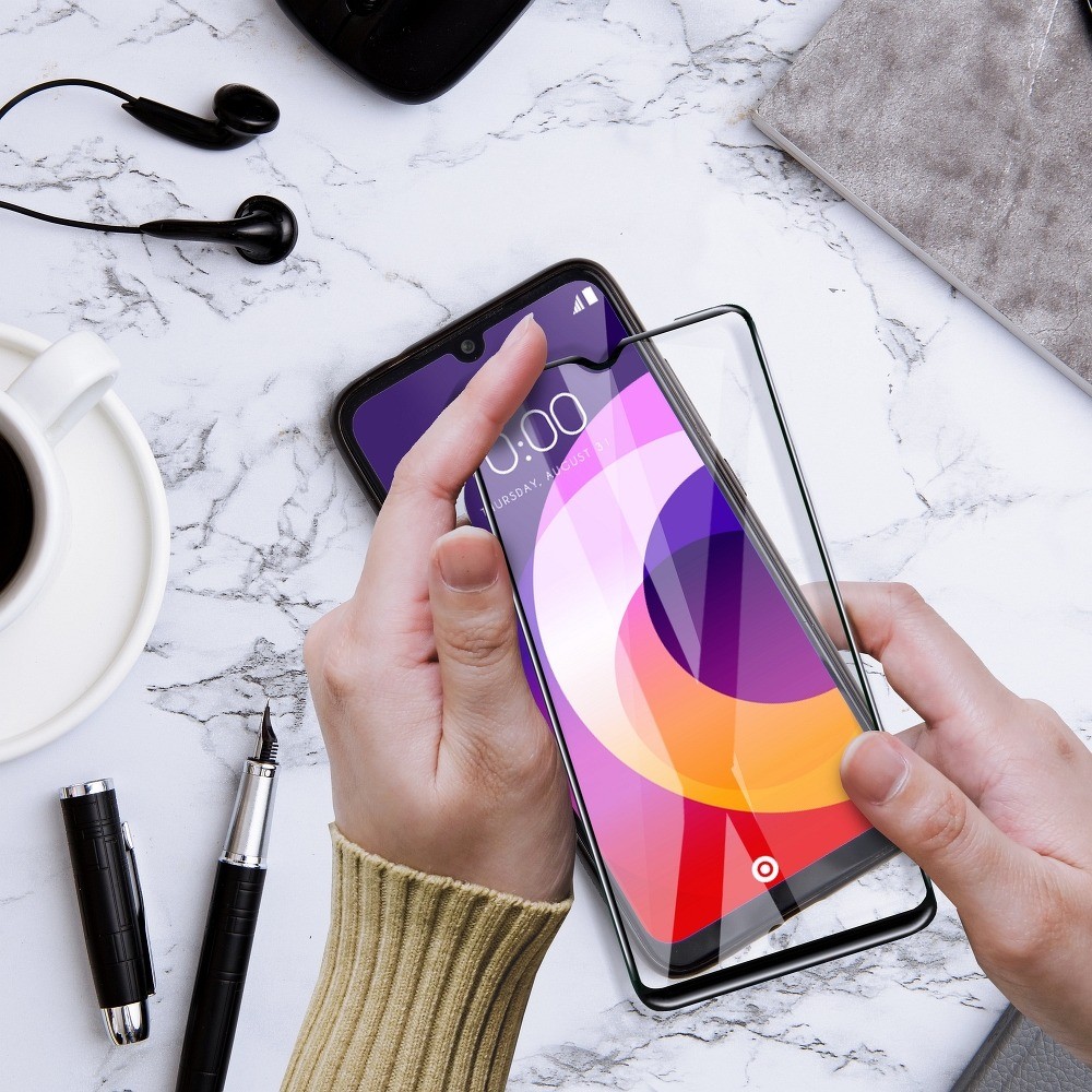 Folie de protectie Ceramic Film pentru Huawei P40 Pro, margini negre — varianta 4