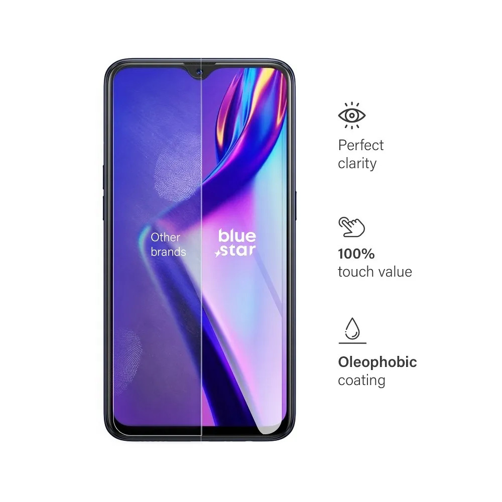 Folie sticla Oppo A31, Bluestar, transparenta — varianta 2