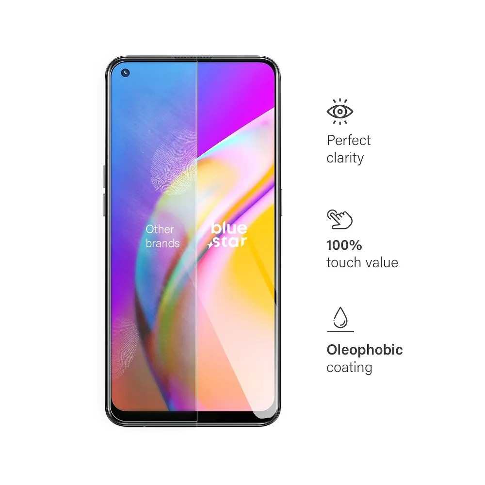 Folie sticla Realme 8 Pro, Bluestar, transparenta — varianta 2