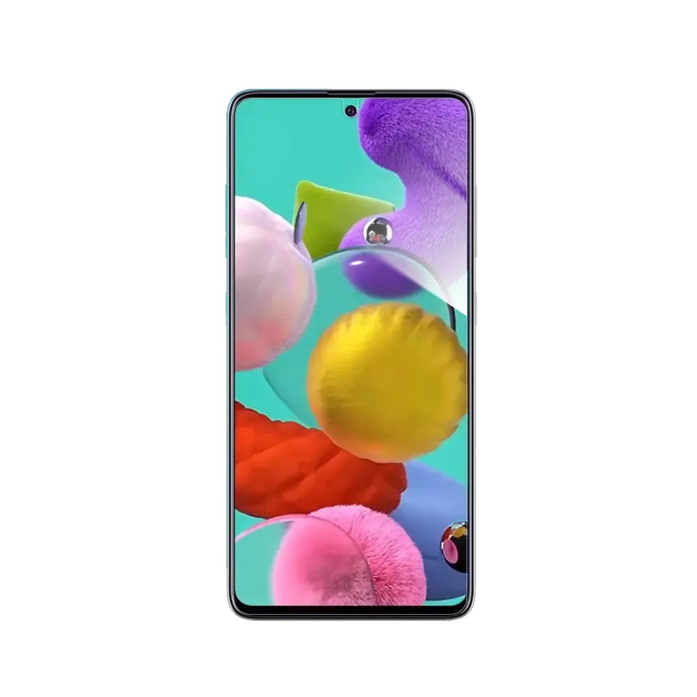 Folie Samsung Galaxy A71, Flexible Nano Glass, hibrid sticla + plastic, antibacteriana — varianta 2