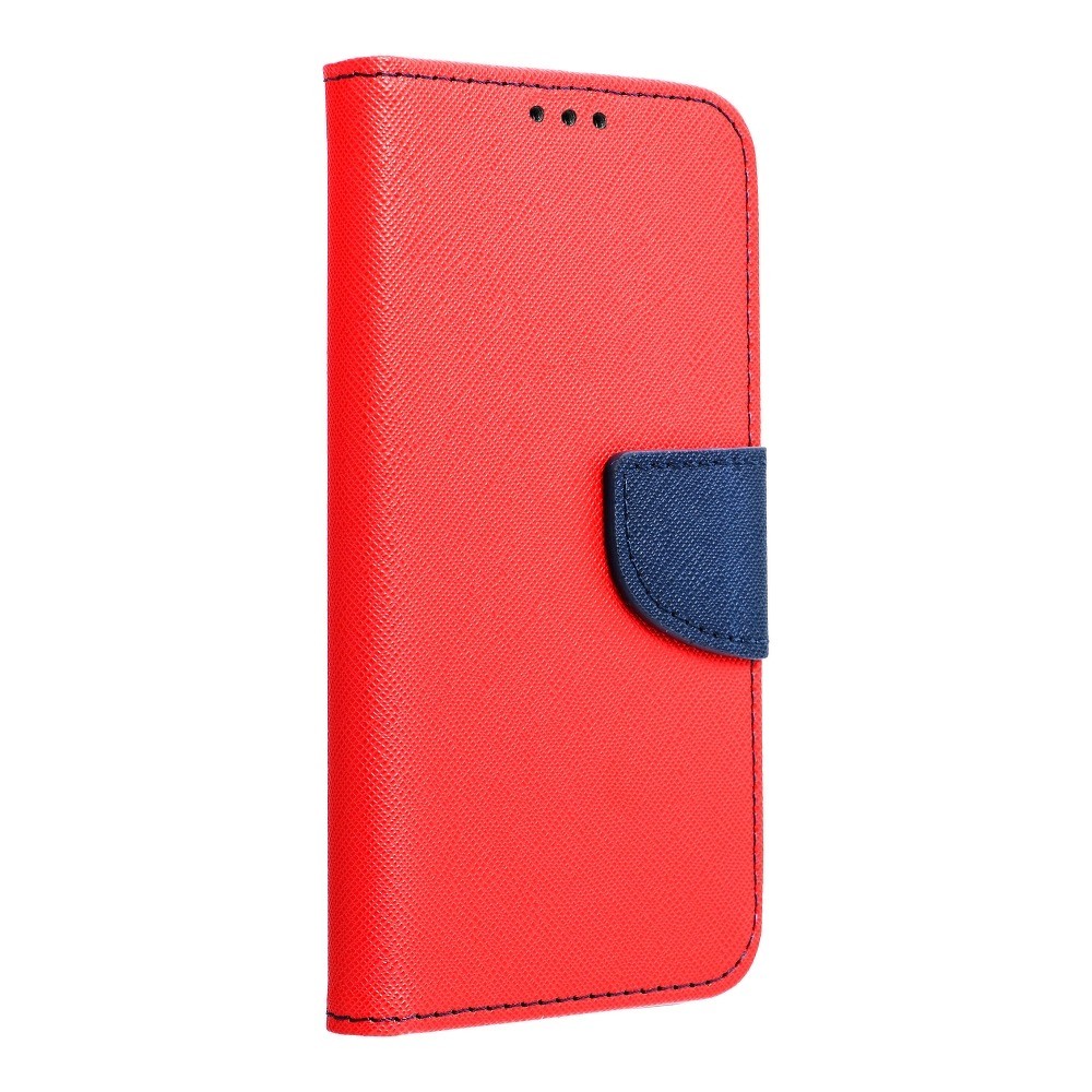 Husa protectie Apple iPhone 14 Pro, Fancy Case, tip carte, inchidere magnetica, rosu/albastru — 2
