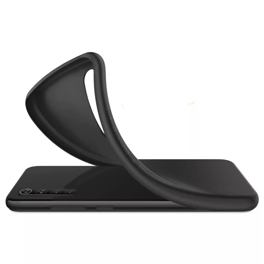 Husa protectie Realme 9 Pro, Matt TPU, silicon moale, negru — 3