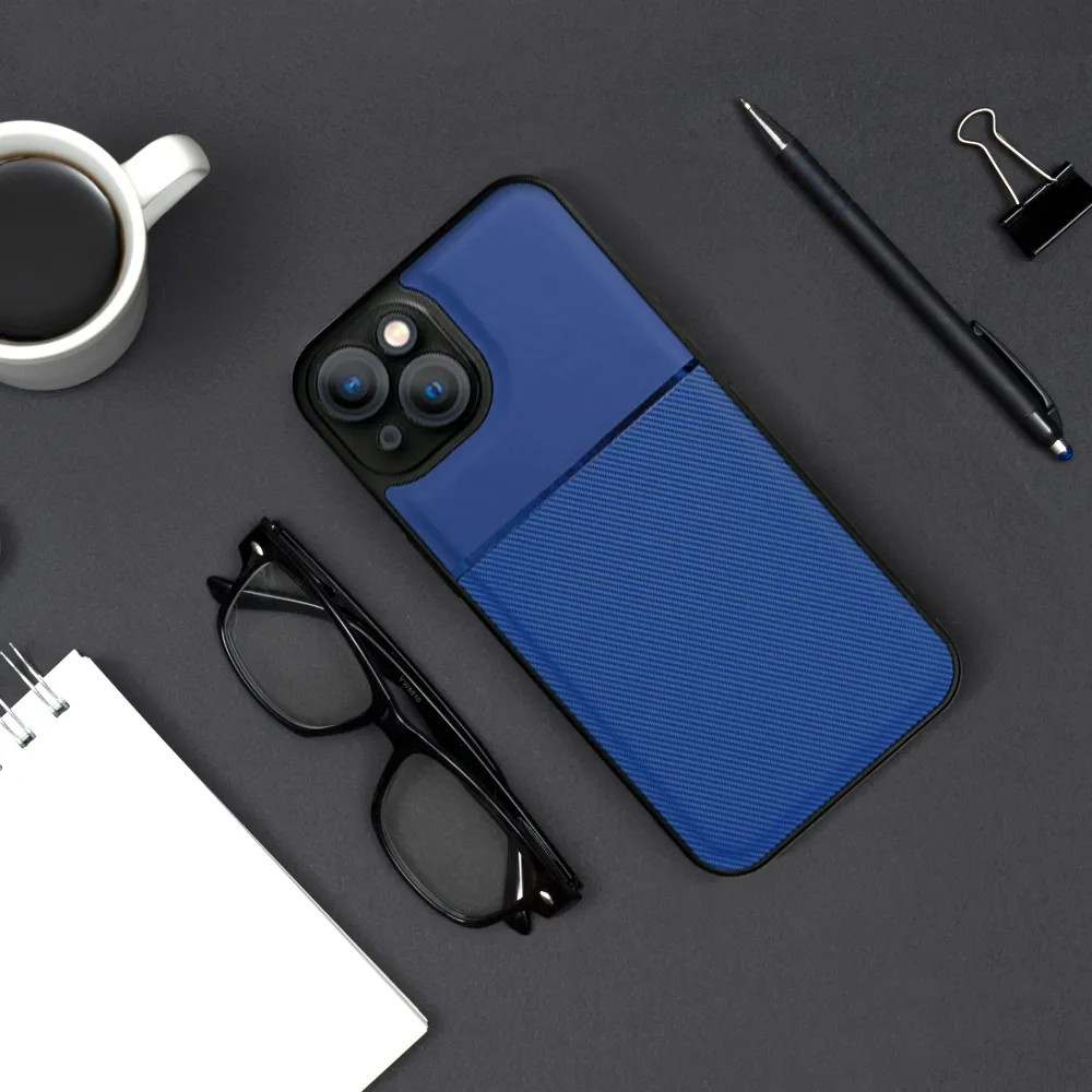Husa protectie Xiaomi 12 Lite, Noble Case, albastra — varianta 4