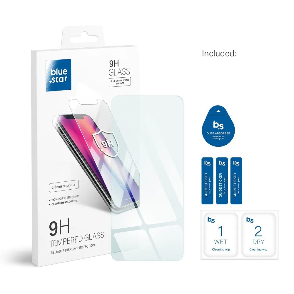 Folie sticla Samsung S23+, Bluestar, transparenta — varianta 3