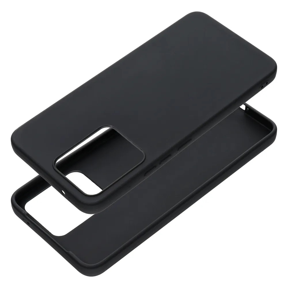 Husa protectie Vivo V23, Matt TPU, silicon moale, negru — varianta 2