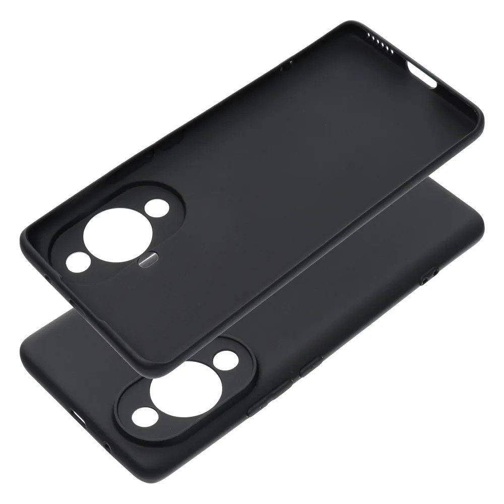 Husa Huawei Nova Y11 Pro, Matt TPU, silicon moale, negru — varianta 2
