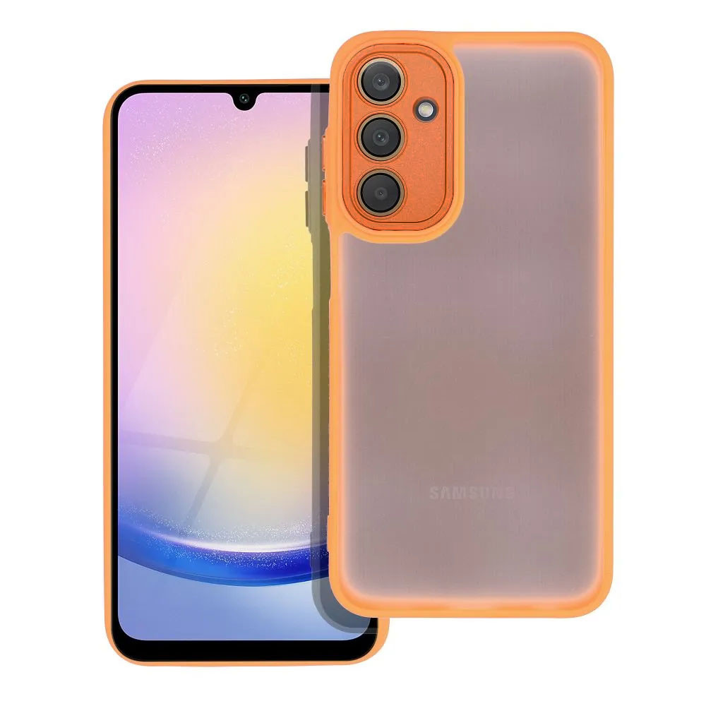 Husa Samsung Galaxy A25, Variete Case, protectie camera, portocalie — varianta 4