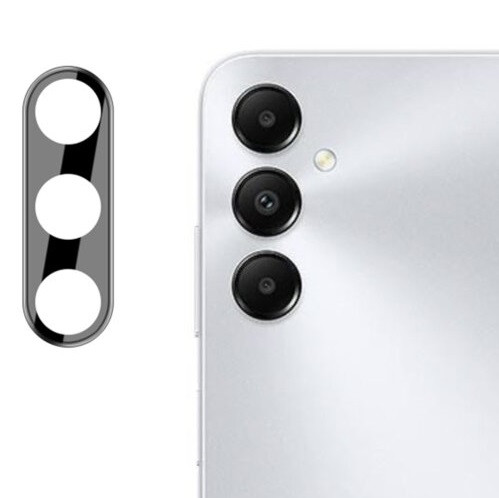 Folie protectie pentru camera spate Samsung Galaxy S23, margini negre — varianta 2