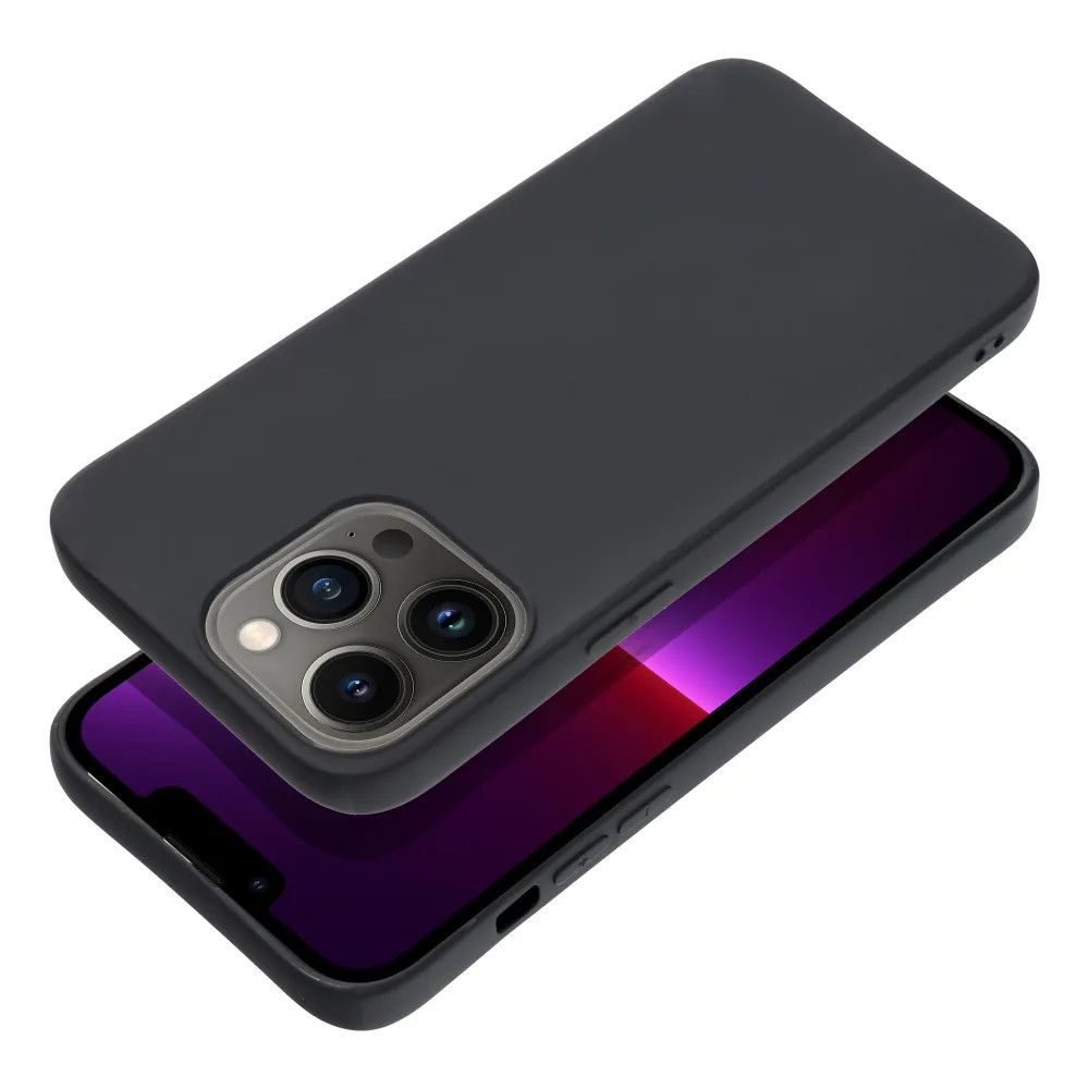 Husa Xiaomi 13T Pro, Matt TPU, silicon moale, neagra — varianta 2