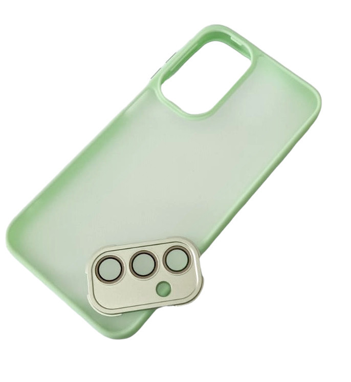 Husa Samsung Galaxy A35, Variete Case, protectie camera, verde mint — varianta 3