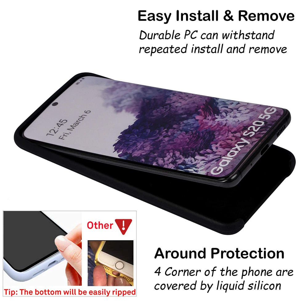 Husa protectie MySafe Silic pentru Apple iPhone 11 Pro, catifea in interior, verde kaki — 5