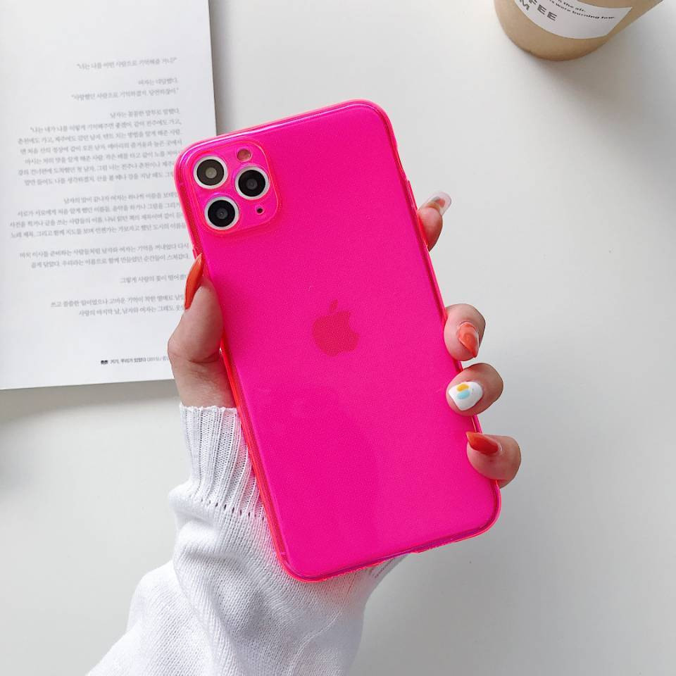 Husa Apple iPhone 12 Mini, Mysafe Neo, protectie camere, pink neon — 3