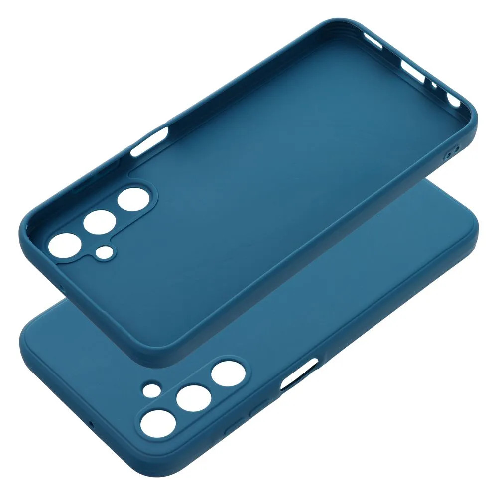 Husa Samsung Galaxy A25, Matt TPU, silicon moale, albastra — varianta 3