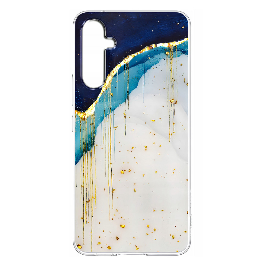 Husa protectie Samsung Galaxy A15, Gold Glam Iceberg — 2